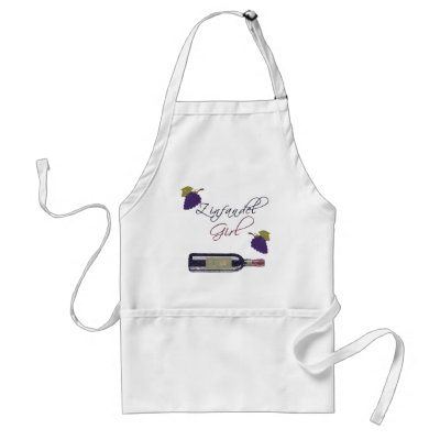 Zinfandel Girl Aprons by biscottimafia