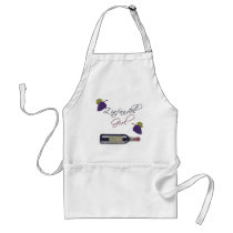 Zinfandel Girl aprons by biscottimafia Zinfandel Girl aprons