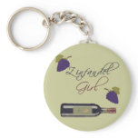 Zinfandel Girl keychains