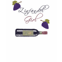 Zinfandel Girl t-shirts by biscottimafia Zinfandel Girl t-shirts