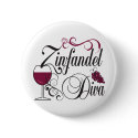 Zinfandel Wine Diva buttons