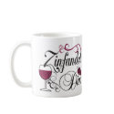 Zinfandel Wine Diva mugs