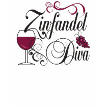 Zinfandel Wine Diva t-shirts by WIneObsessions Zinfandel Wine Diva t-shirts