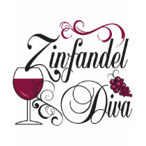 Zinfandel Wine Diva t-shirts by WIneObsessions Zinfandel Wine Diva t-shirts