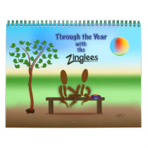 Zinglees ~ Through the Year Wall Calendars