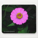 Zinnia Mouse Pad 1 mousepads