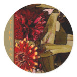 Zinnias Sticker 2 Zinnias Sticker 2
