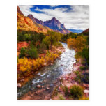 Zion Autumn Splendor Postcard