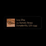 Zion Chipmunk Return Address Label