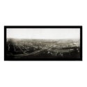 Zion City, Illinois Aerial View Photo 1904 posters