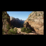 Zion from Angels Landing Trail Print