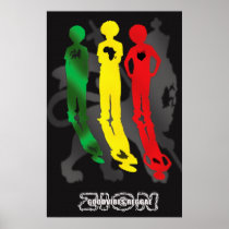 Zion Goodvibes reggae Rastafari Artwork Posters
