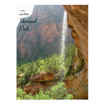 Zion National Park Postcard