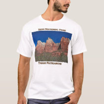 Zion National Park-The Three Patriarchs t-shirts by mandj98 Zion National Park-The Three Patriarchs t-shirts