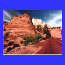 Zion National Park Utah Post card - Customized postcards