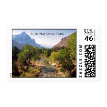 Zion National Park, Utah Postage Stamp