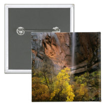 Zion National Park, Utah. USA. Ephemeral Pinback Button