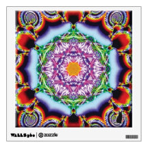 “Zionesque” Kaleidoscope “PixPane(TM)” Wall Decal