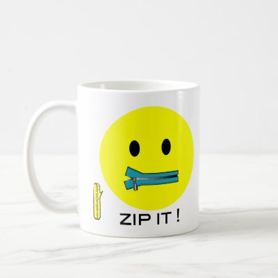 Zip It Smiley