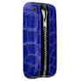 Zip It Up Crocodile hard plastic (indigo) Iphone 3 Tough Case