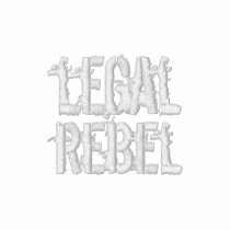 Zip Up Sweatshirt embroidered shirts by LegalRebels Zip Up Sweatshirt embroidered shirts