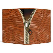 Zipper 3 Ring Binder