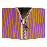 Zipper Vinyl Binder