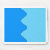 Zippy Aqua Ripple Mouse Pads
