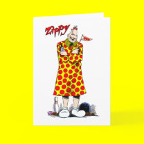 Zippy blank note card