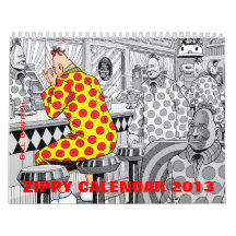 ZIPPY CALENDAR 2013