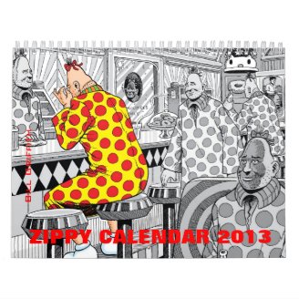 ZIPPY CALENDAR 2013