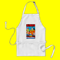 Zippy for President aprons