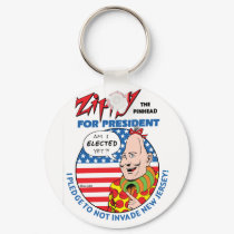 Zippy for President! keychains