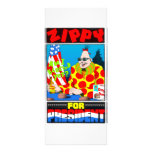 Zippy For President! Custom Rack Card