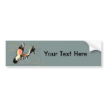 Zippy Zebra Slings Bumper Stickers