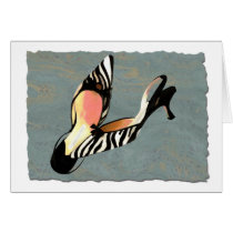 Zippy Zebra Slings Card by ElainePlesser Zippy Zebra Slings Card