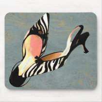 Zippy Zebra Slings mousepads