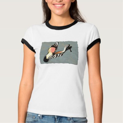 Zippy Zebra Slings Tshirt by ElainePlesser