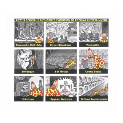 Zippy's Evolution of Fun Poster by Zippy