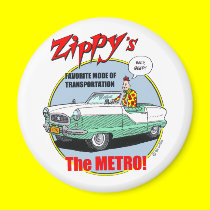 Zippy's Metro Magnet by Zippy Zippy's Metro Magnet
