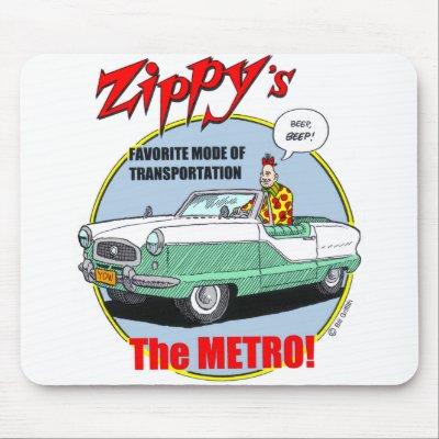 Zippy's Metro Mousepad by Zippy