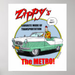 Zippy's Metro posters