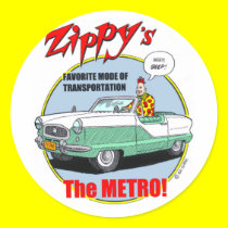 Zippy's Metro stickers