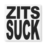 Zits Suck Fridge Magnet
