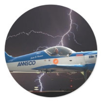 ZLIN 50 IN LIGHTNING STICKERS