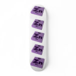 Zn Zinc Skateboard Deck