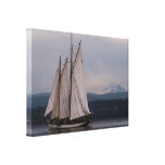 Zodiac and Mount Baker Gallery Wrapped Canvas