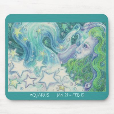 Zodiac Aquarius mousepad dates by jessperry. Aquarius the water carrier,