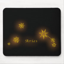 Zodiac - Aries Mouse Mat