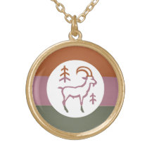 Zodiac Astrology Symbol : BirthStar Goodluck Charm Necklace